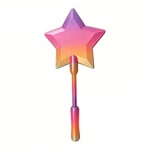 Tragbarer Shinny Star, Zauberstab-Kartenhalter mit Tap-To-Pay-Funktion, Schicker, Lustiger 3D-Gedruckter Kartenhalter