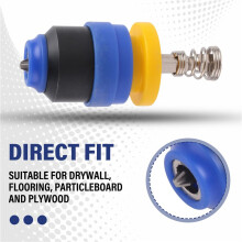 Drywall Screw Setter, Converts Drills to Screw Guns, Compatible with Electric/Impact Drills, for Drywall/Deck/Plywood