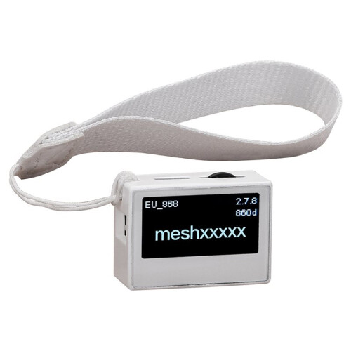 Meshtiny  Mesh LoRa Node met OLED-Display NRF52840 SX1262 LoRa-Module Draagbare LoRa-Radiorepeater 915 MHz