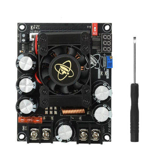 8-32V 900W 30A - Boost Converter Module Adjustable Step  Power Supply Voltage Regulator for Audio Amplifier
