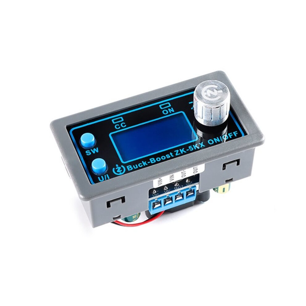 Zk-5Kx Buck-Boost Converter 5A Max Adjustable Regulated Power Supply 0.6-36V Lcd Display For Electronic Equipment 6034264398508