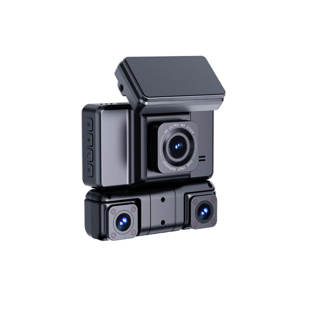 4 Channel Dash Cam 360 View 2.5K Wi-Fi Gps Dash Camera For Car 1080P 24H/7 Parking Mode Dvr 4711837642320