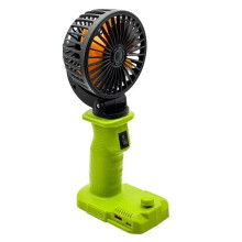 Foldable Electric Fan for  18V Li-Ion Battery USB and Type C Output Charging for  P107 P108 P189 P194 PBP002