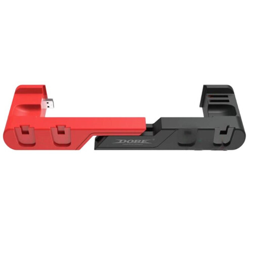 DOBE for  Oled Controller Charging Dock Support 4 Joypad 2 Game Cards Charger Stand Station for   BR