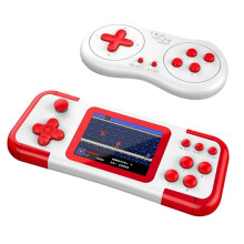 Console di Gioco Retrò A12 con 666 Giochi Classici Integrati, Schermo da 3 Pollici, Altoparlanti HiFi, Joystick 3D, Supporta La Modalità A Due