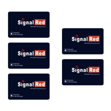 5PC RFID Blocking Card Contactless NFC Debit Credit Card Passport Protector Blocker Anti-Theft Design RFID Blocker