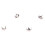 400 Silver Copper Round Cone Rivet Spike Studs Spots DIY Rock Punk 8mm 3