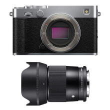 FUJIFILM X-E5 Silver + SIGMA 23mm f/1.4