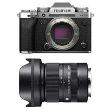FUJIFILM X-T5 Silver + SIGMA 18-50