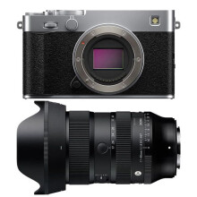 FUJIFILM X-E5 Zilver + SIGMA 17-40mm f/1.8