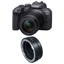 CANON EOS R10 + RF-S 18-150mm F3.5-6.3 IS STM + Anello EF-EOS R