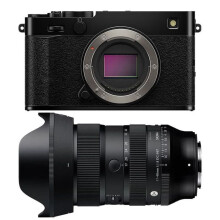 FUJIFILM X-E5 Zwart + SIGMA 17-40mm f/1.8