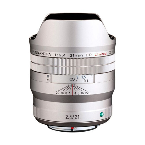 Pentax PENTAX Objectif 21mm f/2.4 ED HD FA Limited DC WR Silver