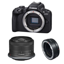 CANON EOS R50 + RF-S 18-45mm f/4.5-6.3 IS STM + Adaptador EF-EOS R