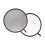 LASTOLITE Réflecteur Argent/Blanc Diamètre 50cm 1
