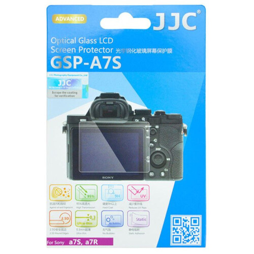JJC Vidro de proteção LCD Compatível com SONY A7S-A7R-A7