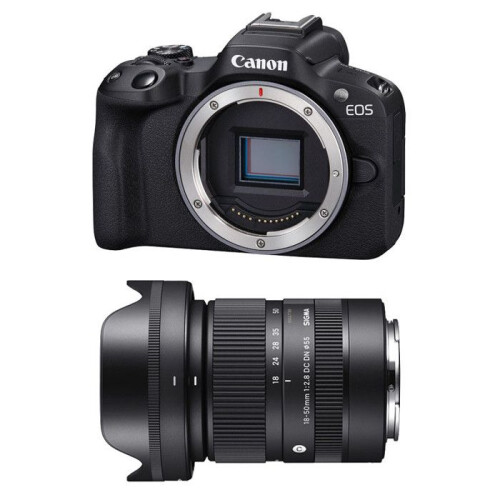 Canon CANON EOS R50 + SIGMA Objectief 18-50mm f/2.8 DC DN Contemporary