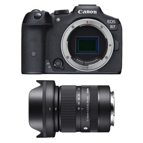 Canon CANON EOS R7 + SIGMA Objectief 18-50mm f/2.8 DC DN Contemporary