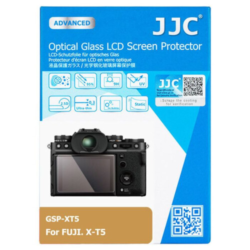 JJC Vidro de proteção LCD Compatível com FUJI X-T5