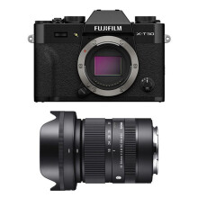 FUJIFILM X-T30 III ZWART + Objectief SIGMA 18-50 f/2.8 DC DN Contemporary