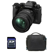 FUJIFILM X-T5 ZWART + 16-80mm + Tas + SD-kaart 8 GB