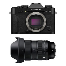 FUJIFILM X-T30 III ZWART + Objectief SIGMA 17-40 f/1.8 DC ART