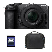 NIKON Z30 + Z 16-50 + Bolsa + Tarjeta SD de 8 Go