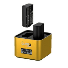 HAHNEL ProCube3 Oplader compatibel met Nikon EN-EL14. EN-EL15c. EN-EL25.