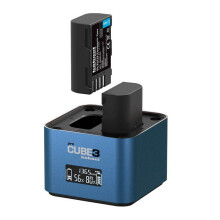 HAHNEL ProCube3 oplader compatibel met Panasonic DMW-BLC12. BLF19. BLJ31. BLK-22.