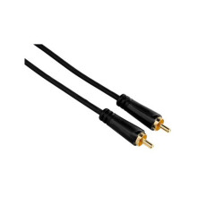 HAMA RCA-liitäntäkaapeli - Uros - Uros - 1,5m - 75122153