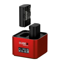 HAHNEL ProCube3 oplader compatibel met Canon LP-E6. E6N. E6NH. E6P. LP-E8. LP-E17.