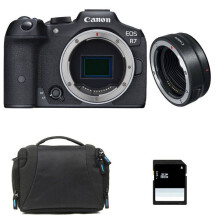 CANON EOS R7 + Borsa + Scheda SD 8 Go + Anello EF-EOS R