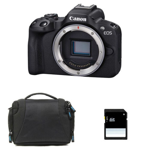 Canon CANON EOS R50 Nu + Sac + Carte SD 8 Go