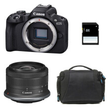 CANON EOS R50 + RF-S 18-45mm f/4.5-6.3 IS STM + Borsa + Scheda SD 8 Go