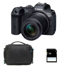 CANON EOS R7 + RF-S 18-150mm F3.5-6.3 IS STM + Borsa + Scheda SD 8 Go