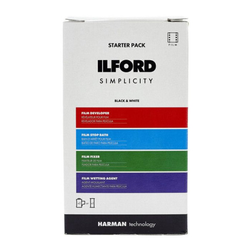 ILFORD Mustavalkofilmien kehityssarja SIMPLICITY