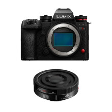 PANASONIC LUMIX S1 IIE + Objetivo S 26mm f/8 Pancake