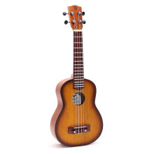 Artisan Handcrafted Ukulele - 4 String - Orange Sunburst