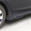 2X Side Skirts Fits Universal Vehicles Black 450mm Exterior Side Bottom  Extensions Splitter Lip Car Diffusers 1