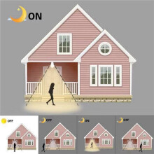 3X 85-265V E27 PIR Motion Sensor Lamp 12W Bulb with Motion Sensor Infrared Motion Detector Security Light White Light