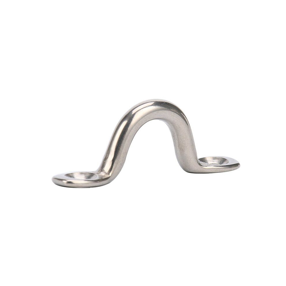 Pack Of 18 Stainless Steel Bimini Boat Top Pad Eye Eye Straps, Tie Down, Kayak Deck Loops, Tie Down Anchor Point 4713713396136