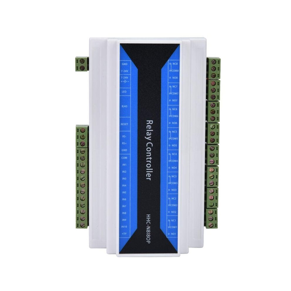 8 Channel Network Relay Module Remote Control Relay Device Ethernet To Rs485 Tcp Relay Module,Diy Programming Module 4713193382506