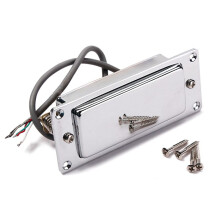 2X Chrome Silver LP Guitar Humbucker Pickup Sealed Pick Music Repair Parts