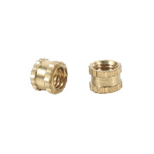 M3 x 3mm Weiblich Innengewinde Messing Geraendelt Gewindeeinsatz Einbettung Nuesse 300St
