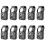 10pcs 200X Cell Phone Microscope Accessory with Window Microscope,  Digital Microscope with LED Light/Universal Clip 1