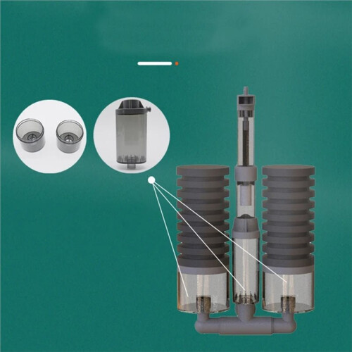 Bio Sponge Filter for Aquariums Water Purification System for Fish Tanks 100A