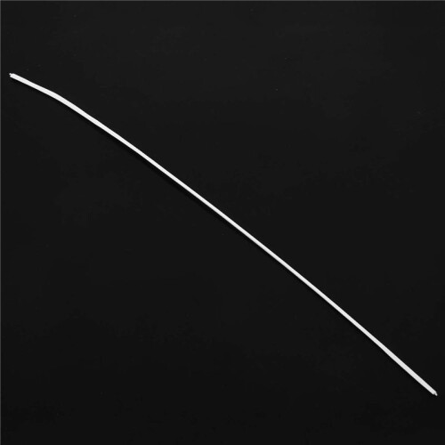 260Pcs Cable Organizer Binding Packaging Wire Twist Ties White 150X2.2mm 1