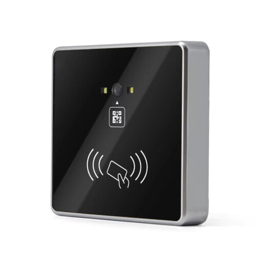 2D QR Code Barcode 125Khz 13.56mhz RFID Card Reader TTL IC RS232 RS485 Wiegand Access Control Keypad