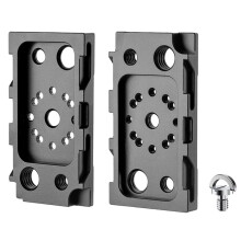 Dubbelzijdige NP-F-Plaat Monitor Zender Koppelingsbeugel 90/180 Hoekverstelling voor Monitor LED-Lichtzender A