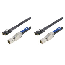 2X  SAS HD to  SAS 36PIN Adapter Cable SFF-8644 to SFF-8087 Server Hard Disk Cable 12Gbps 3.33TF/1M